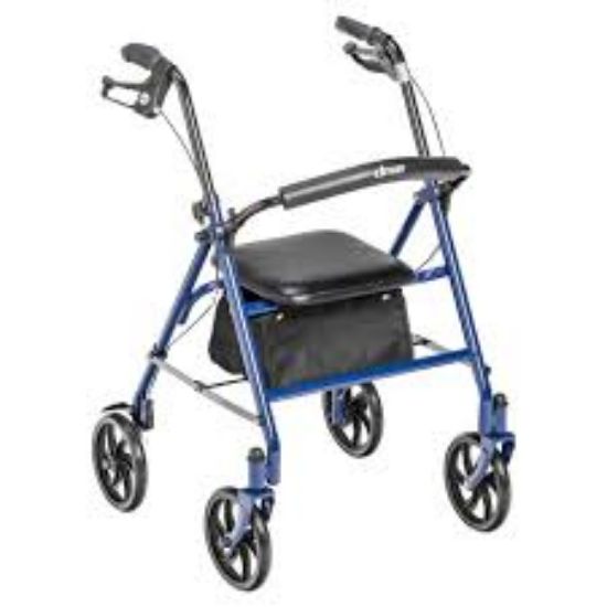 Picture of Durable 4 Wheel Rollator W/ 7.5” Casters