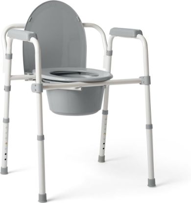 Picture of FOLDING STEEL COMMODE