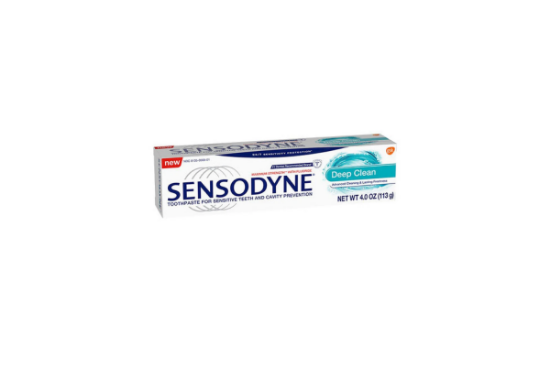 Picture of Sensodyne Toothpaste - Deep Clean + Whtening 12/4/oz