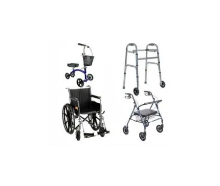 Wheelchairs and rollators