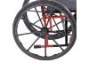 Picture of Drive Medical RTLREB18DDA-SF Rebel Lightweight Wheelchair with Swing-Away Footrest, Red