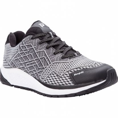 Picture of Propet Propet One MAA102M Blk/Silver Width W