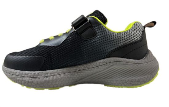 Picture of DRD TURBO Black/Lime Children’s Orthopedic Shoes Width M