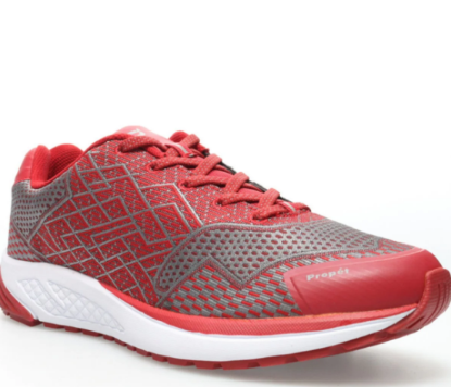 Propet Mens Propet One MAA102M Crimson/grey Width 5E