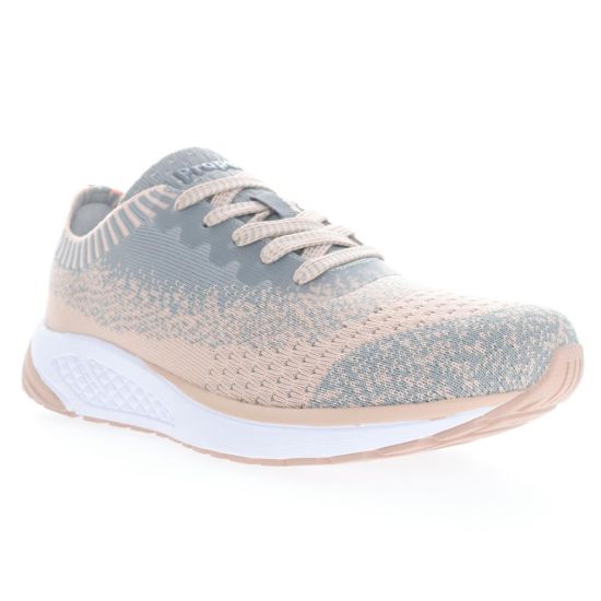 Propet Womens Propet EC-5 WAA292M Grey Peach Width M