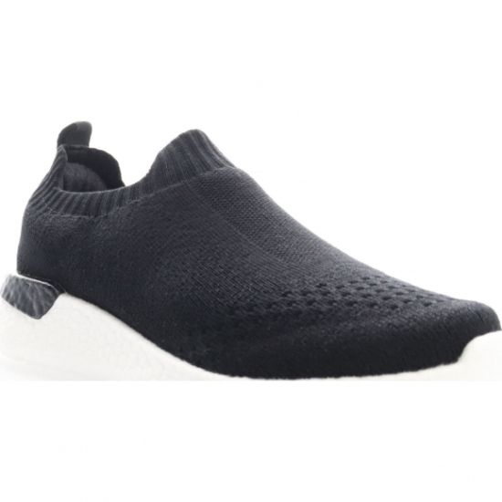 Propet Womens Slipon WAB004M Black Width W