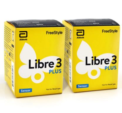 FreeStyle Libre 3 Plus Sensor - Pack of 2 (15-Day)