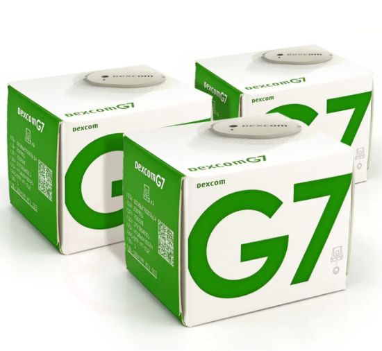 Dexcom G7 Sensors - 3-Pack (10-Day)