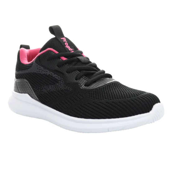 Propet TravelBound Pixel WAA232M Women Black Pink Width M