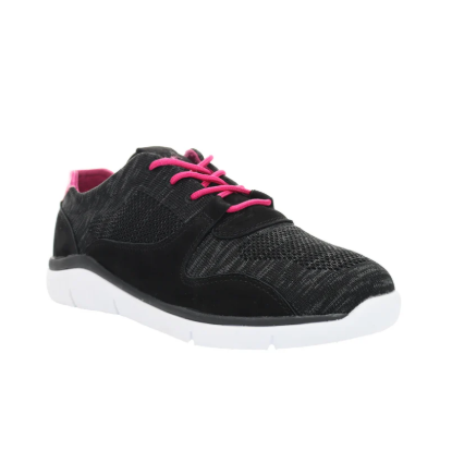 Propet Women Sarah WCA062M Black/Pink Width M