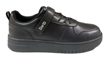 DRD FORCE Black Orthopedic-Friendly Footwear Shoes Width W