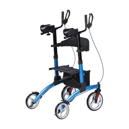 Lumex Gaitster Forearm Rollator - Upright Stand-Up Walker (Graham Field)