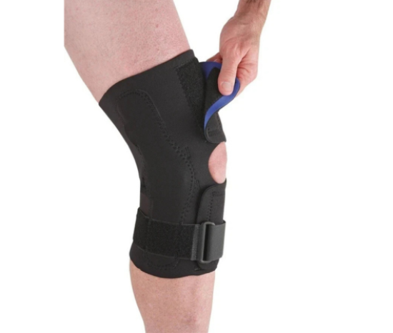 Ossur Knee Wrap Around 1/8 Neoprene Hinged Knee Support