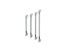 Chrome Knurled Grab Bar