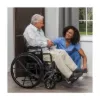 Drive Medical Silver Sport 2 Wheelchair - Detachable Desk Arms & Elevating Leg Rests — view 3