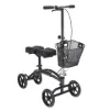 Drive Medical Dual Pad Steerable Knee Walker / Knee Scooter with Basket