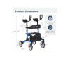 Drive Medical Elevate Upright Walker — view 2