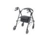 Drive Steel Travel Rollator in Black — view 2
