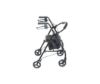 Drive Steel Travel Rollator in Black — view 3