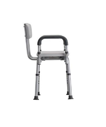 Shower Chair W/ Back and Removable Padded Arms