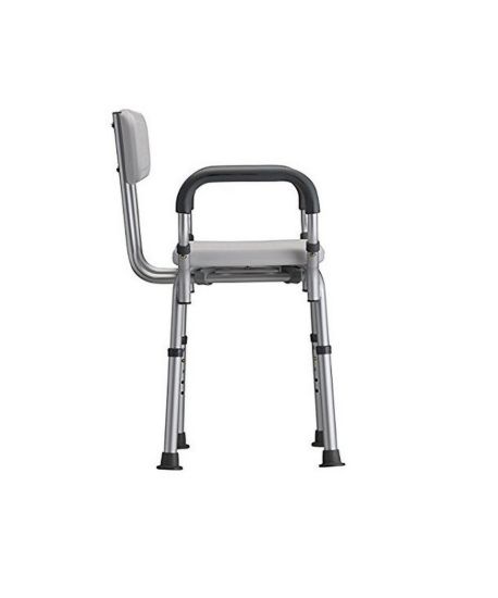 Shower Chair W/ Back and Removable Padded Arms