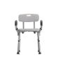 Shower Chair W/ Back and Removable Padded Arms — view 3