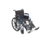 Drive Medical BLS18FBD-ELR Blue Streak Lightweight Wheelchair