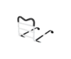 Drive Medical 1222P Adjustable Height Home Bed Assist Handle, White