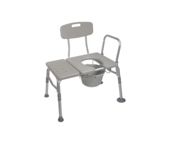 Drive Medical Combination Transfer Bench/Commode