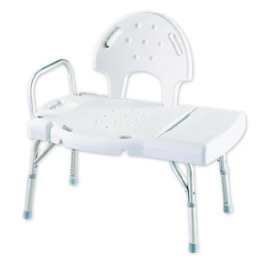 Heavy-Duty Transfer Bench Commode