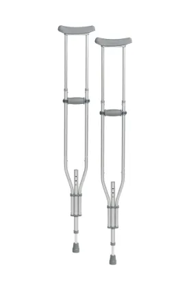 Drive Medical Universal Aluminum Adjustable Crutches (Pair)