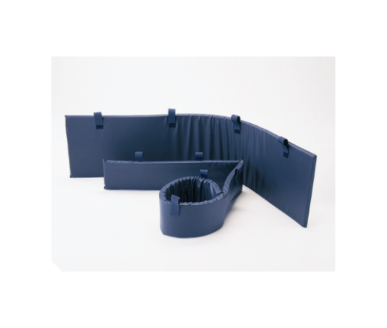Medline Adult Side Rail Bumper Pads, 14" x 48", Pair