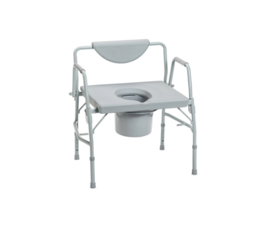 Drive 11135-1 Deluxe Bariatric Drop-Arm Commode