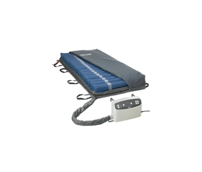 Drive Medical Med-Aire Plus 8″ Alternating Pressure and Low Air Loss Mattress System