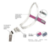 ResMed Swift FX for Her Headgear Assembly (Pink) — view 2