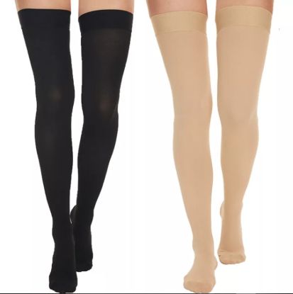 ITA+MED Thigh High Compression Stockings