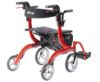 Drive Medical Nitro Duet - Dual-Function Transport Wheelchair & Rollator Combo — view 2