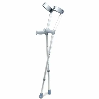 Drive Medical Lightweight Aluminum Forearm Crutches - Adult (1 Pair)